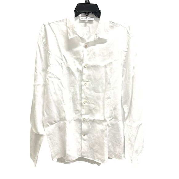 Orlebar Brown Other - Orlebar Brown Mens Morton 100% Linen Casual Button Up Classic Fit LS White XL
